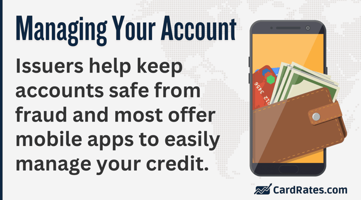 Account management graphic