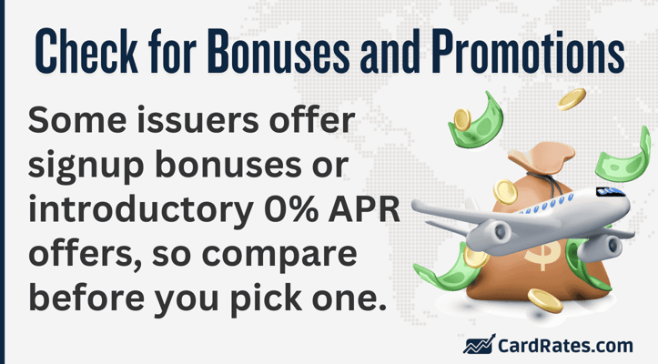 Signup bonuses and promotions graphic