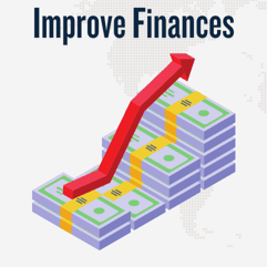 Improve Finances graphic Improve Finances graphic