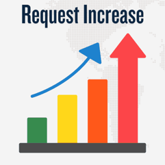 Request Increase graphic Request Increase graphic