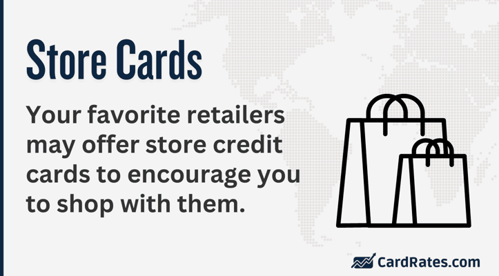 Store cards infographic