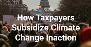 How Taxpayers Subsidize Climate Change Inaction