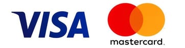 Visa and Mastercard logo