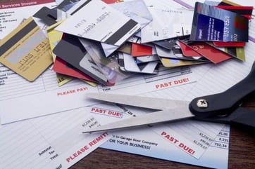 Image of Cut Credit Cards