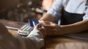 card transaction at merchant card transaction at merchant