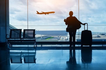 person in airport person in airport
