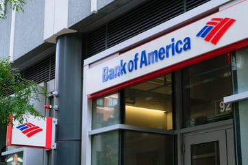 Bank of America exterior Bank of America exterior