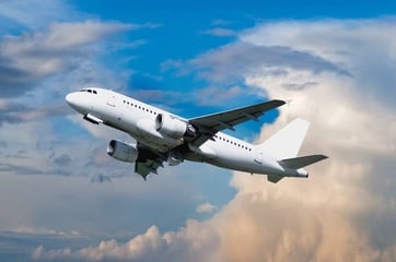 plane in sky plane in sky