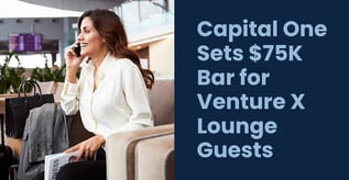 Capital One Changing Lounge Access for Venture X Cards
