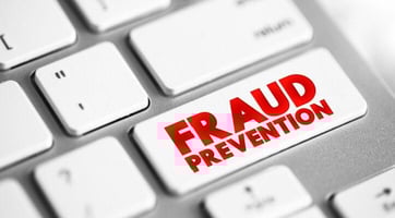 fraud prevention button graphic fraud prevention button graphic