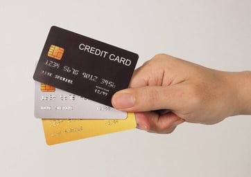hand with multiple cards hand with multiple cards