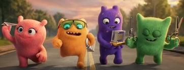 characters from Credit One Bank campaign characters from Credit One Bank campaign