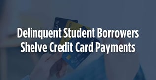 Delinquent Student Borrowers Shelve Credit Card Payments