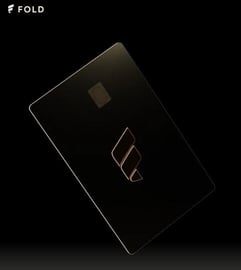 a screenshot of Fold credit card a screenshot of Fold credit card