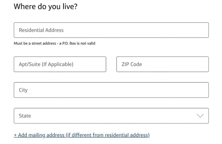 Capital One Quicksilver Student Credit Card Application Step 4