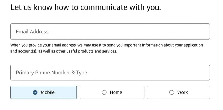 Capital One Quicksilver Student Credit Card Application Step 5