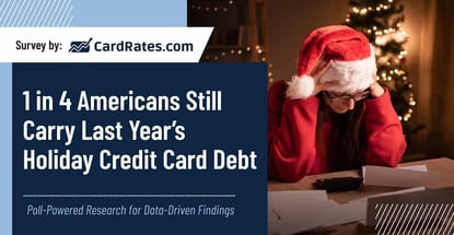 Survey Holiday Credit Card Debt