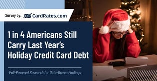 1 in 4 Americans Still Carry Last Year’s Holiday Credit Card Debt