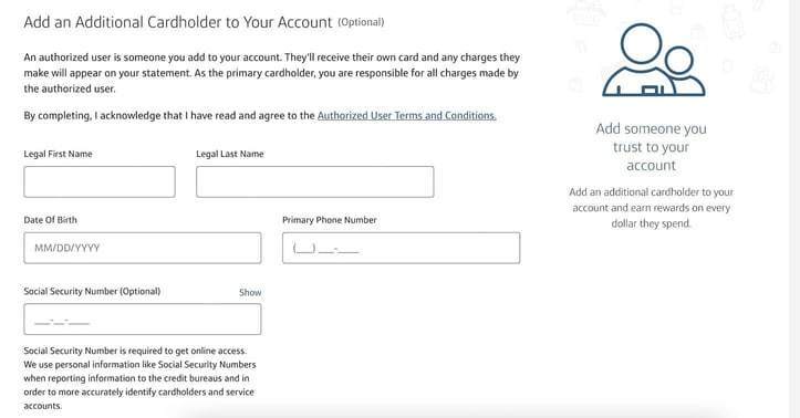Capital One Venture X application step 4 screenshot Capital One Venture X application step 4 screenshot