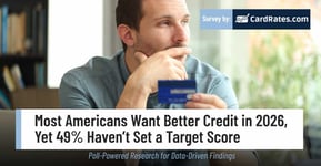 Most Americans Want Better Credit in 2026, Yet 49% Haven’t Set a Target Score