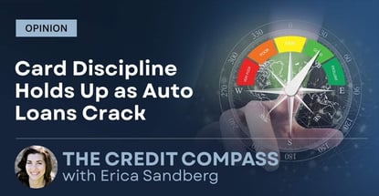 Opinion Card Discipline Holds Up As Auto Loans Crack