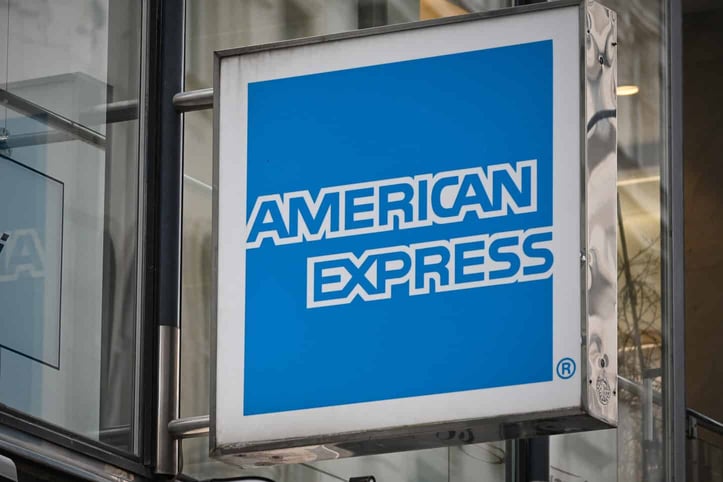 American Express sign American Express sign