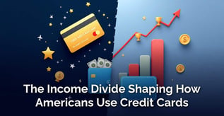 Credit Card Users Split by Income on Rewards and Credit