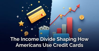 Credit Card Users Split By Income On Rewards And Credit