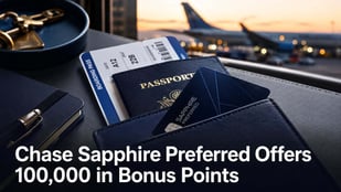Chase Sapphire Preferred Brings Back 100,000-Point Bonus