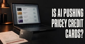 AI Favors $400-Plus Credit Cards Over Fee-Free Options