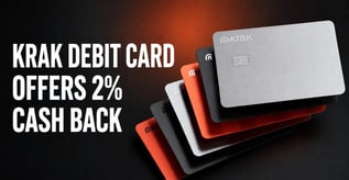 Krak Debit Card Pays 2% Cash Back, But Not to Everyone