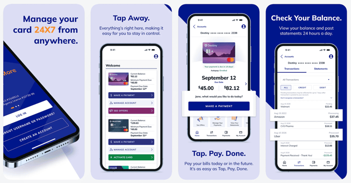 Screenshot of the Concora Credit App in the Apple App Store