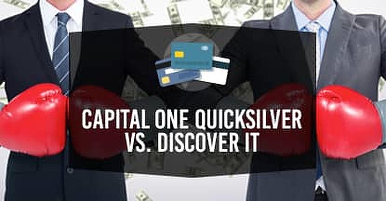 Capital One Quicksilver Cash Rewards Credit Card Vs Discover It 4 Key Differences Cardrates Com