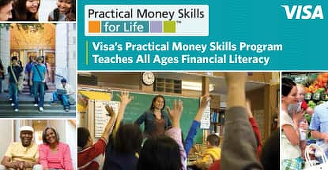 visa s practical money skills program provides unique interactive tools to teach people of all ages financial literacy cardrates com
