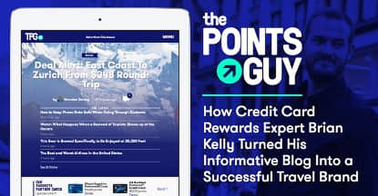 The Points Guy How Credit Card Rewards Expert Brian Kelly