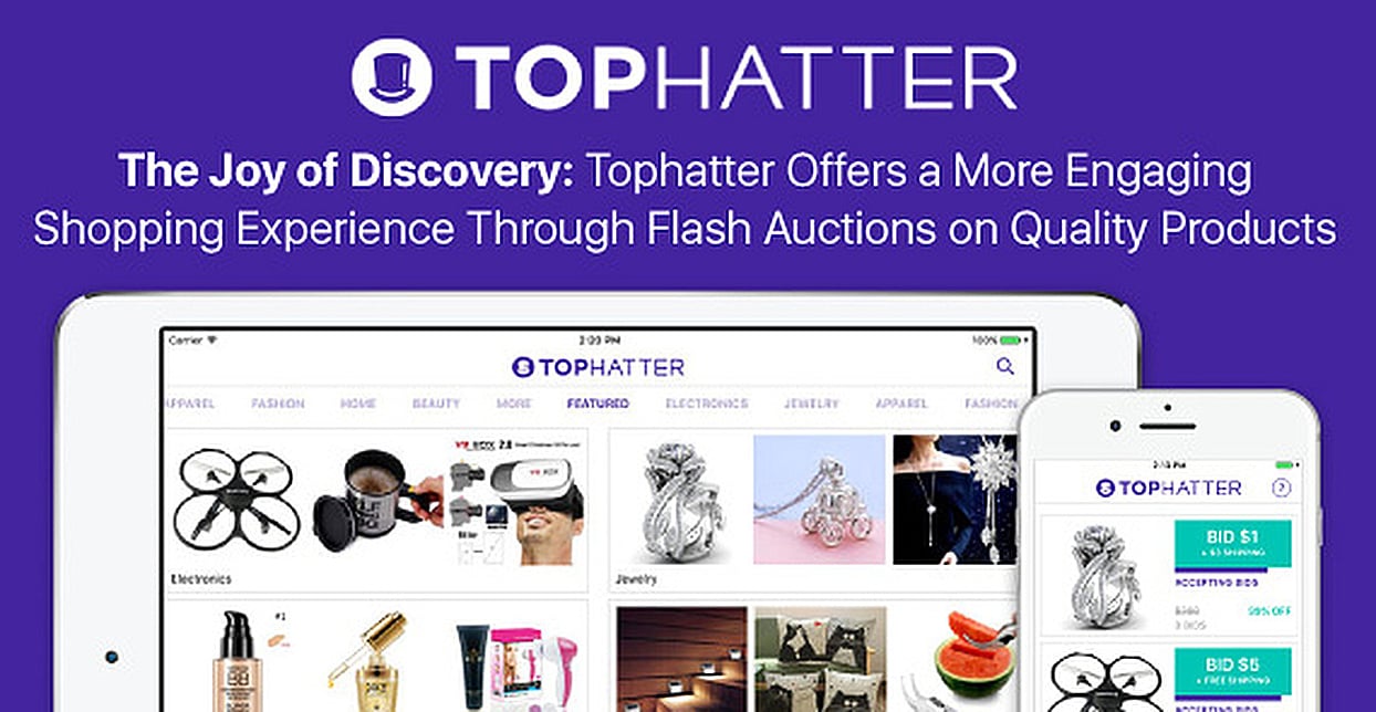 The Joy of Discovery Tophatter Offers a More Engaging Shopping
