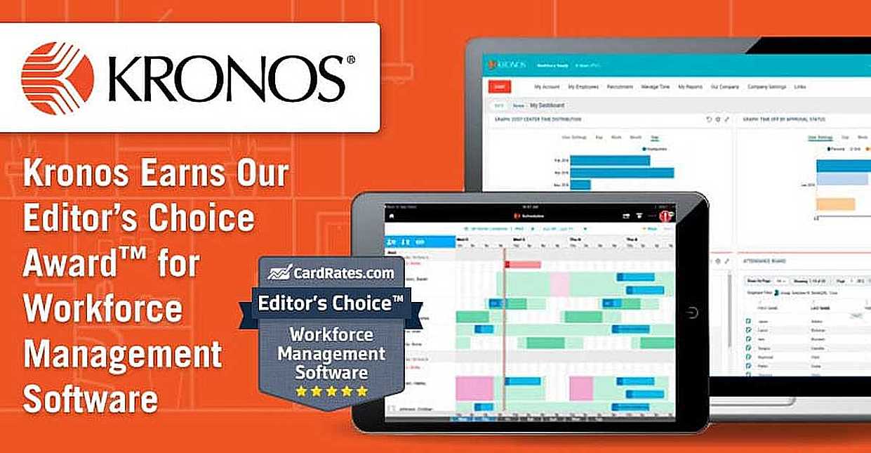 Kronos Earns Our Editor’s Choice Award™ for Workforce Management