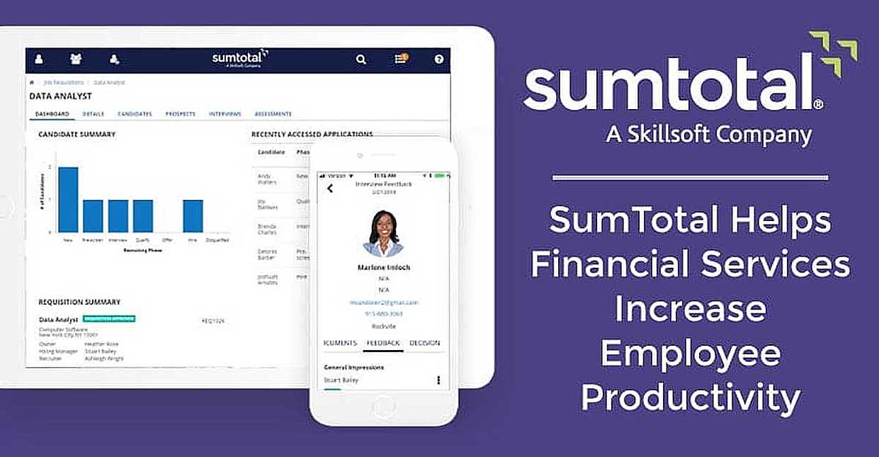 SumTotal Systems Helps The Financial Services Industry Keep Up With SumTotal Systems Helps The Financial Services Industry Keep Up With