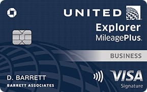 Luxury 30 United Explorer Business Card