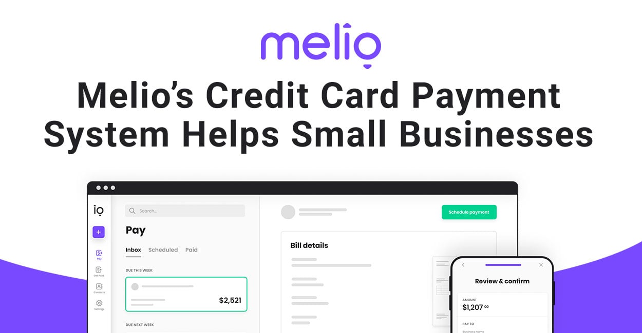 Bill Pay Powered By Melio