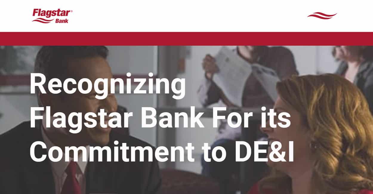 Recognizing Flagstar Bank for its Commitment to DE&I Among Both