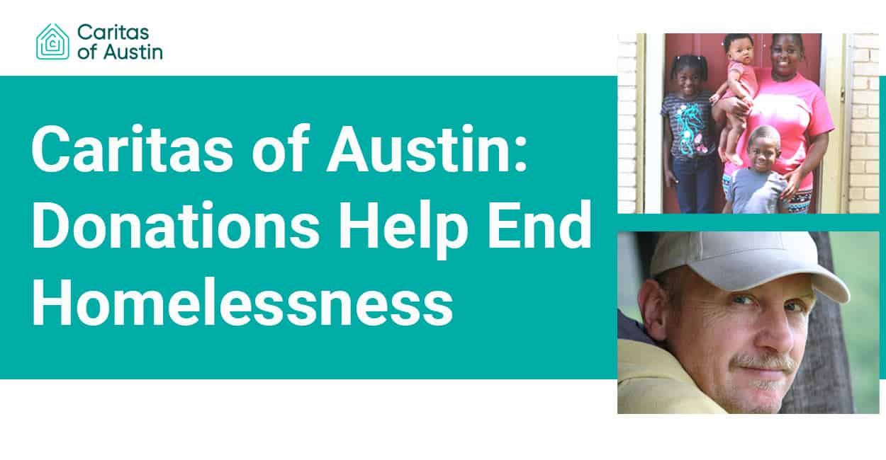 Caritas of Austin Card Donations Can Help End Homelessness and Build a