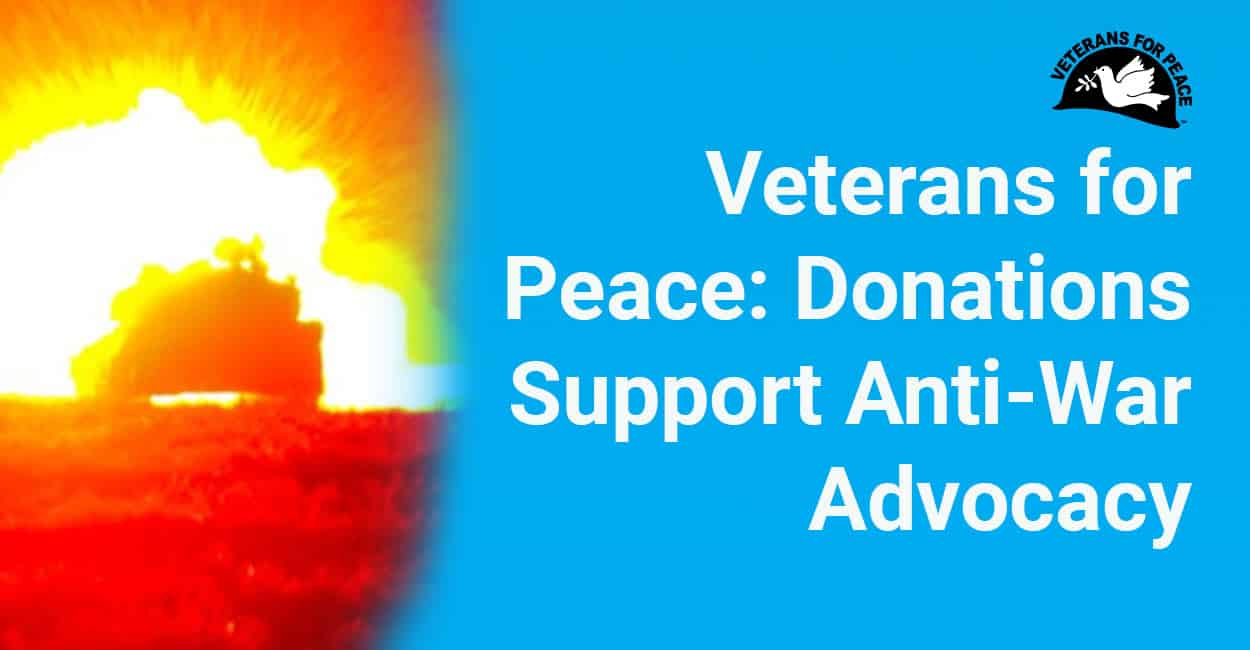 Veterans for Peace Card Donations Support AntiWar Advocacy and Social